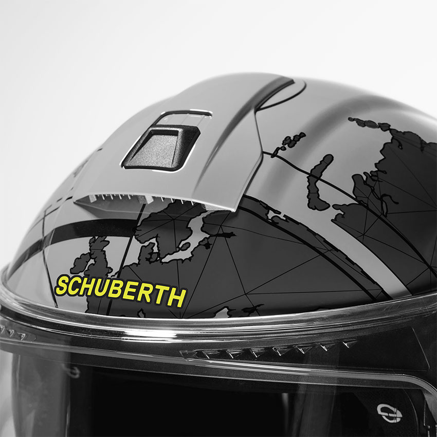Каска SCHUBERTH C5 GLOBE GREY — снимка 4