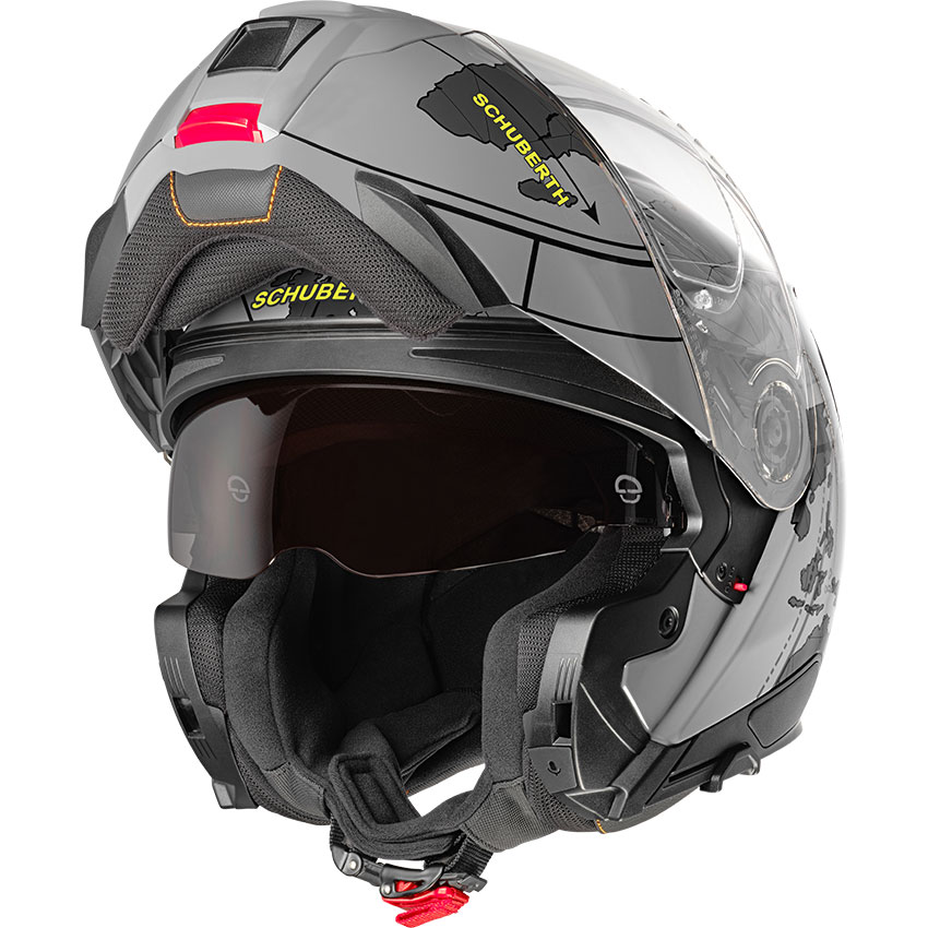Каска SCHUBERTH C5 GLOBE GREY — снимка 6