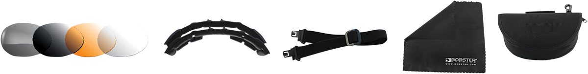 Очила BOBSTER ROAD HOG II BLACK — снимка 2