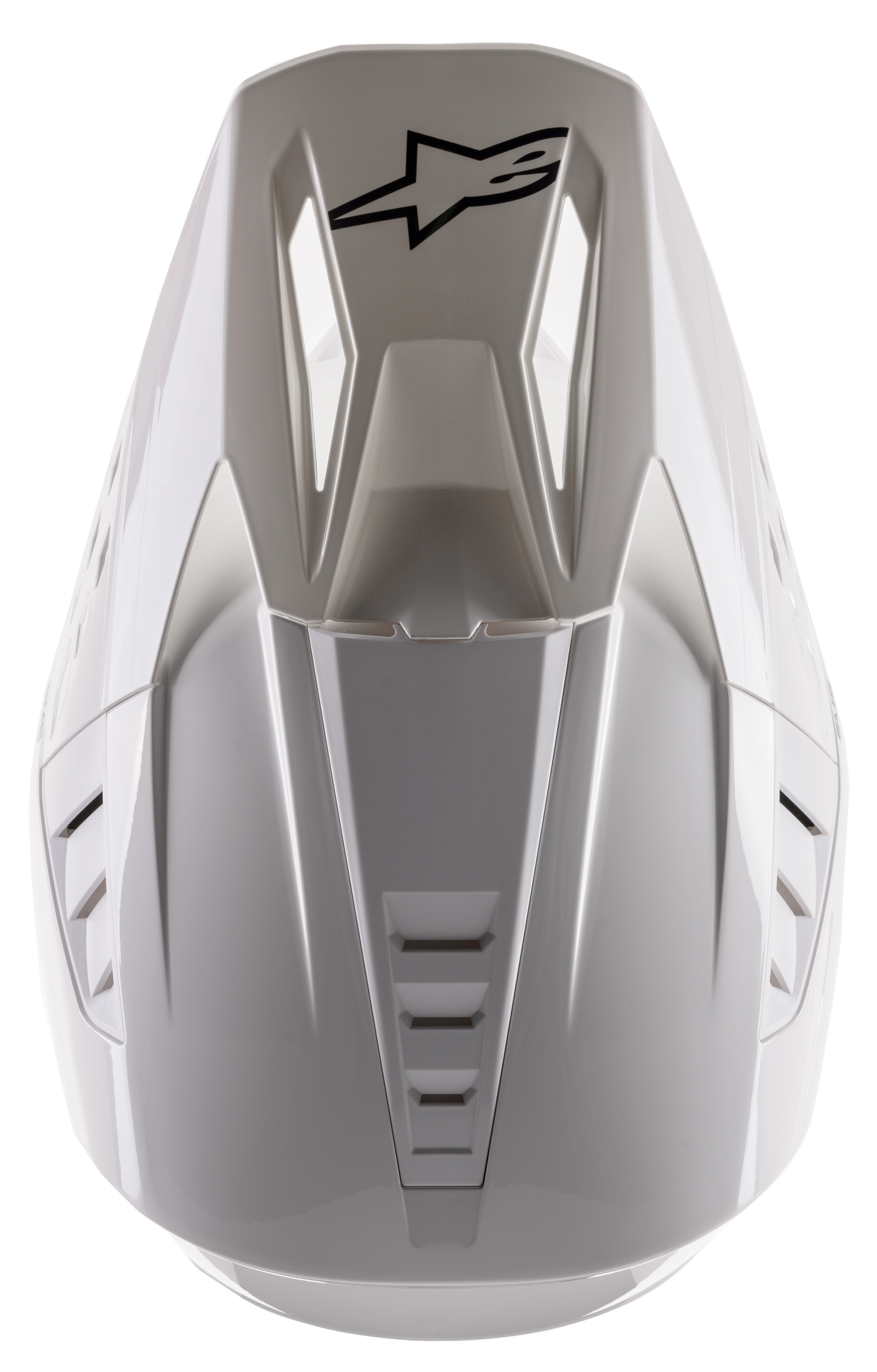Мотокрос каска ALPINESTARS SM5 SOLID WHT — снимка 4