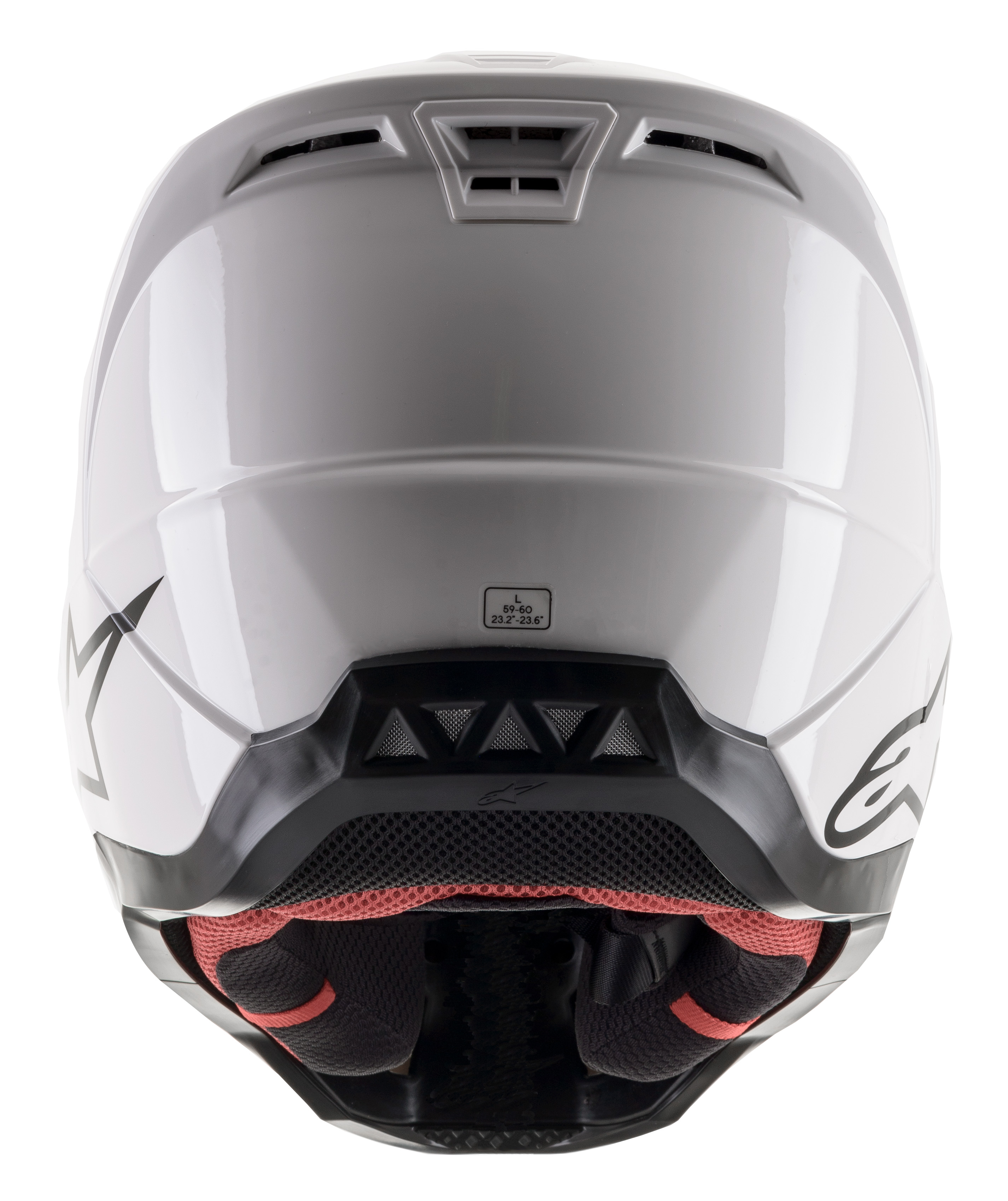 Мотокрос каска ALPINESTARS SM5 SOLID WHT — снимка 2