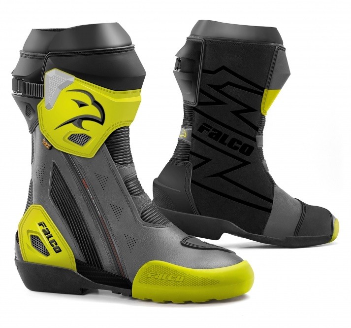 Мото ботуши FALCO ELITE GP BLACK/FLUO