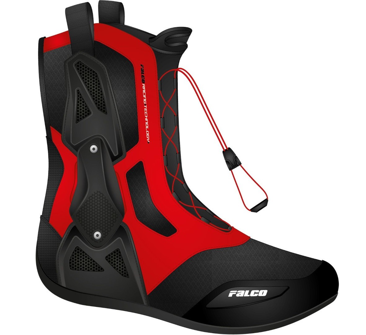 Мото ботуши FALCO ELITE GP BLACK/FLUO_2