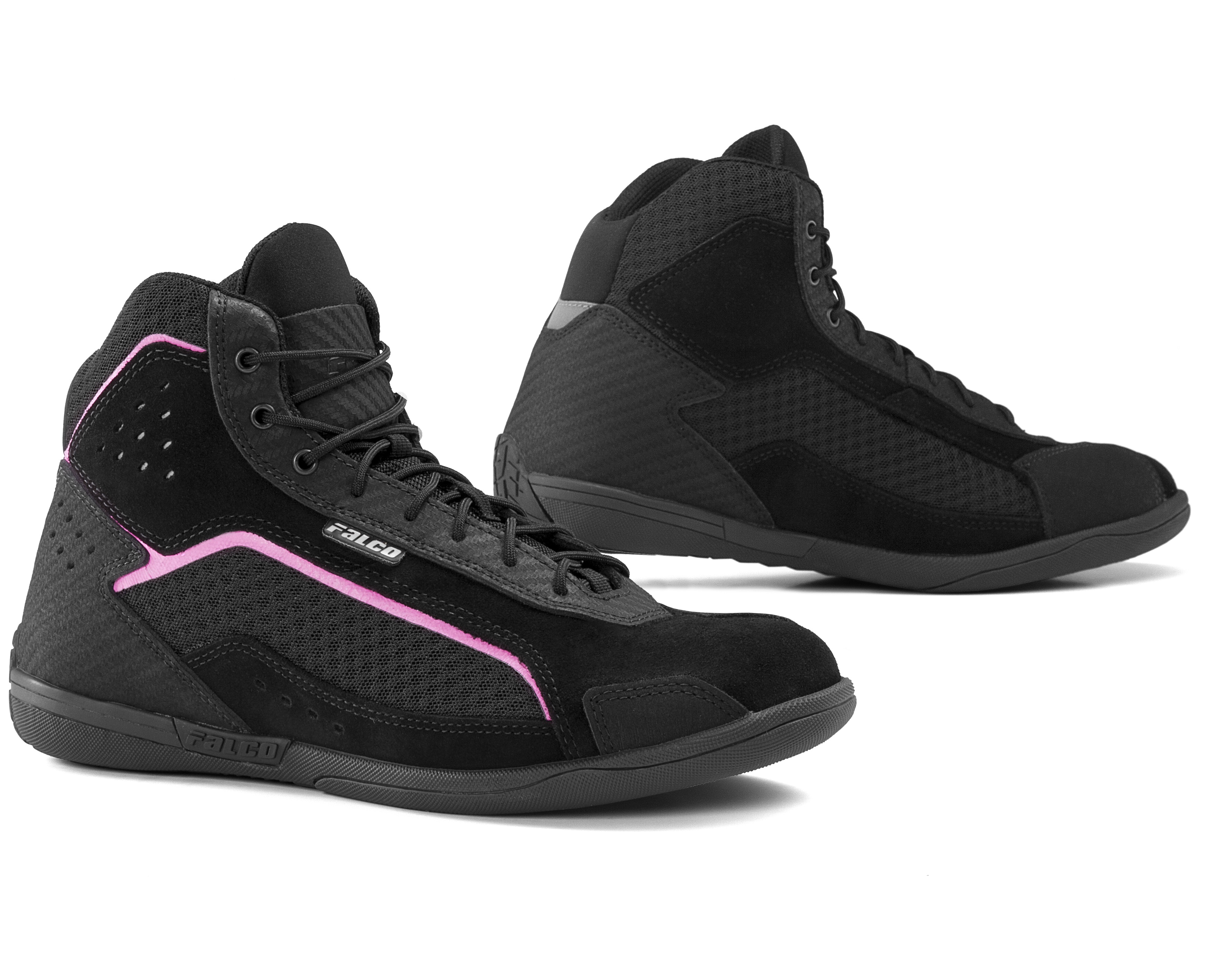 Дамски мото боти FALCO SPEEDOX LADY BLACK/PINK 1