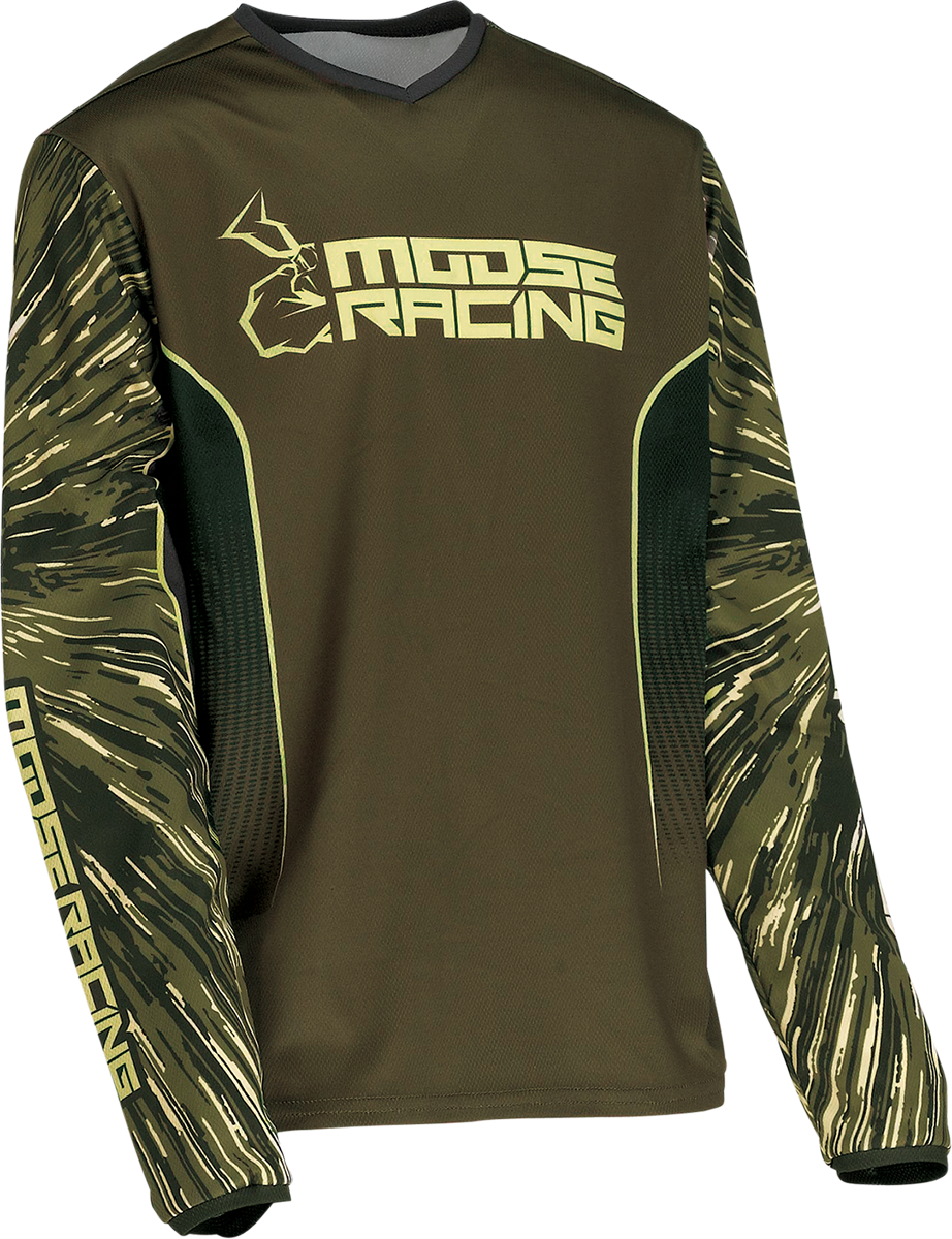 Детска блуза MOOSE RACING AGROID OLIVE/TAN 1