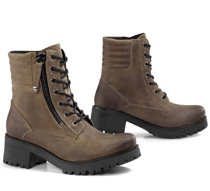 Дамски мото боти FALCO MISTY ARMY GREEN 1