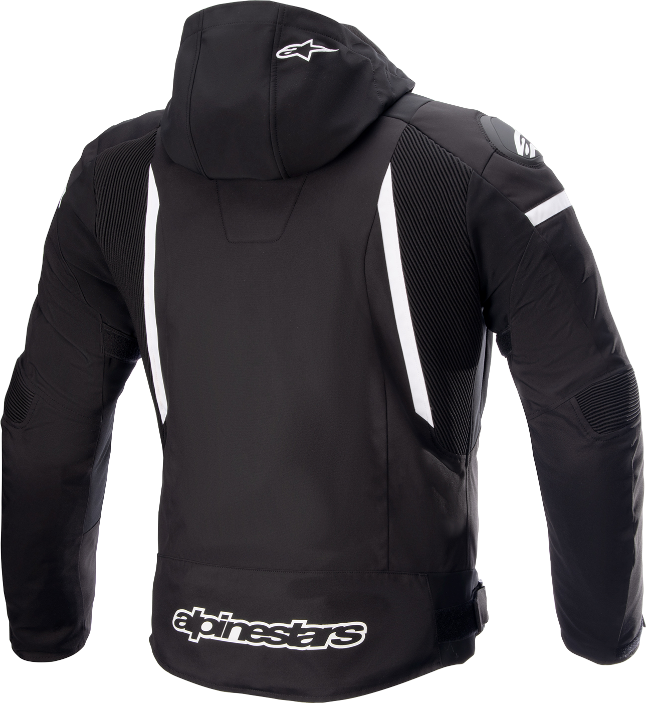 Текстилно мото яке ALPINESTARS Zaca Waterproof BLACK/WHITE — снимка 2