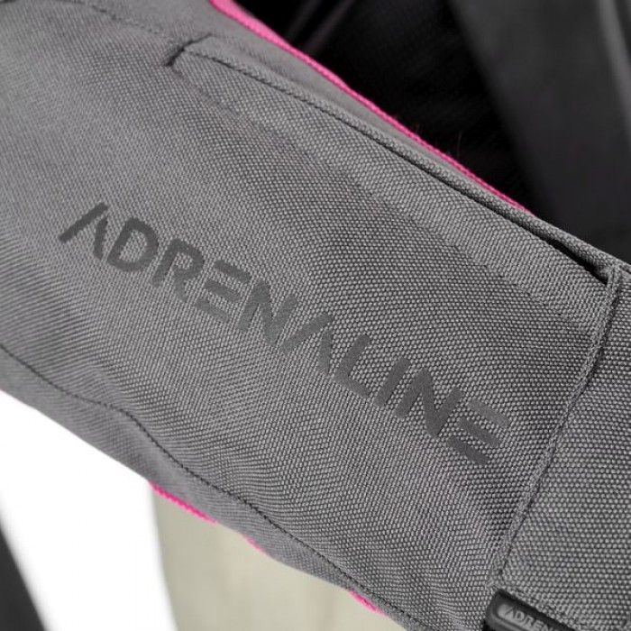 Дамско текстилно мото яке ADRENALINE LOVE RIDE 2.0 LADY BLACK/PINK/GREY — снимка 4