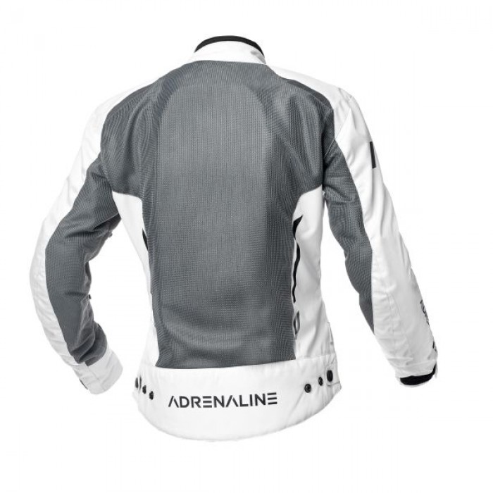 Дамско текстилно мото яке ADRENALINE MESHTEC LADY 2.0 GRAY — снимка 2