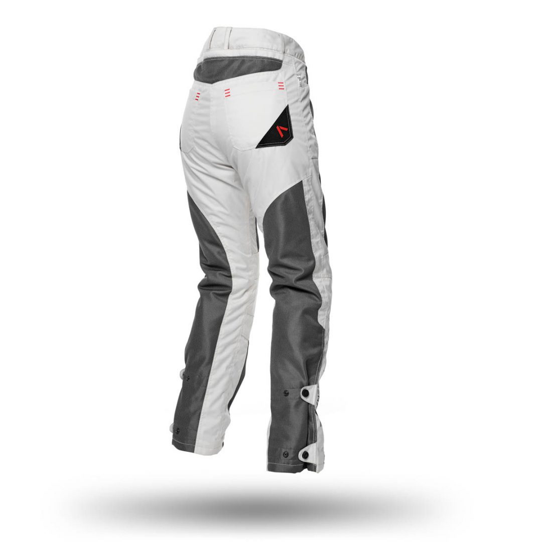 Дамски текстилен мото панталон ADRENALINE MESHTEC LADY 2.0 GREY — снимка 2