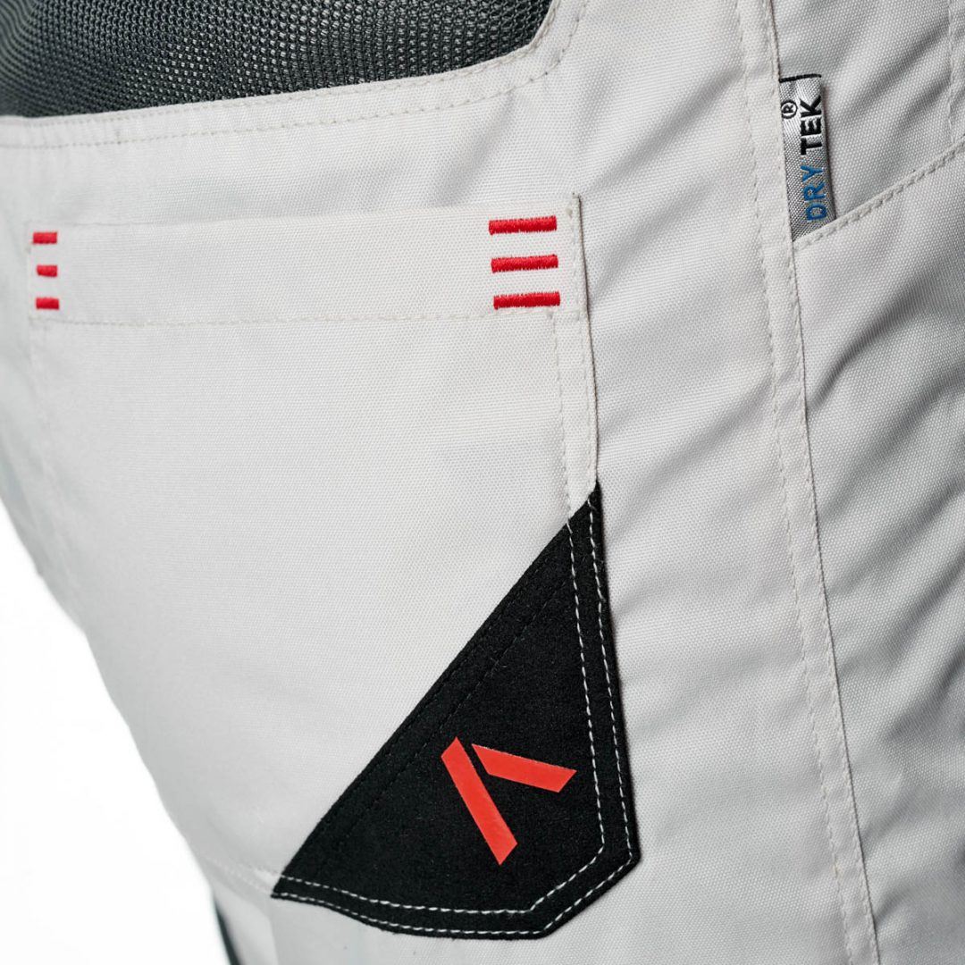 Дамски текстилен мото панталон ADRENALINE MESHTEC LADY 2.0 GREY — снимка 3