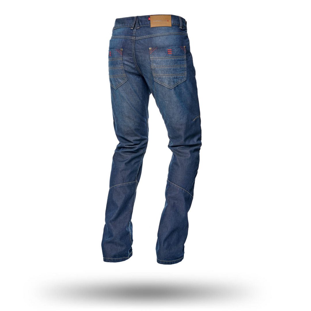 Дънки за мотор ADRENALINE REGULAR 2.0 BLUE — снимка 2