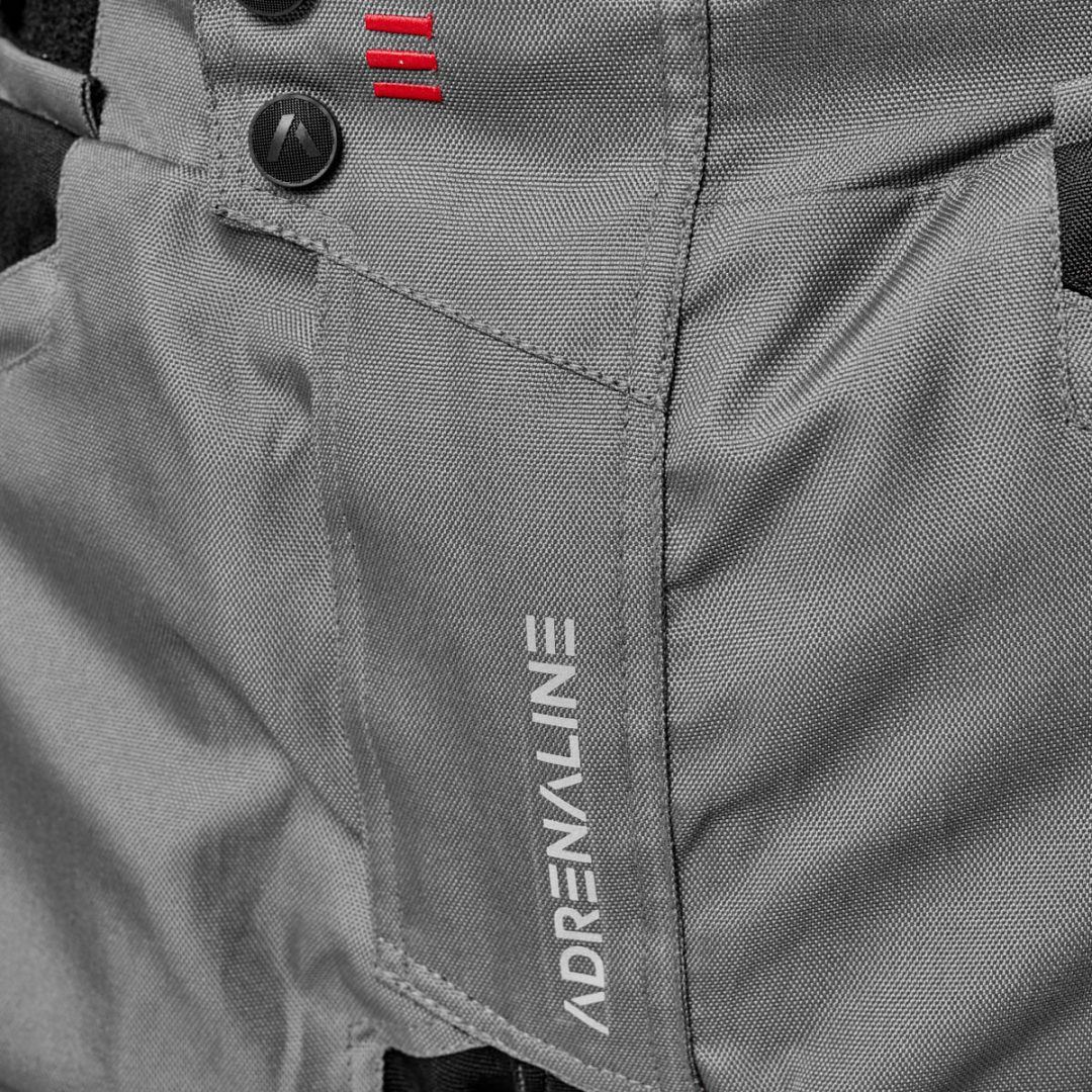 Текстилен мото панталон ADRENALINE SOLDIER BLACK/GREY — снимка 3