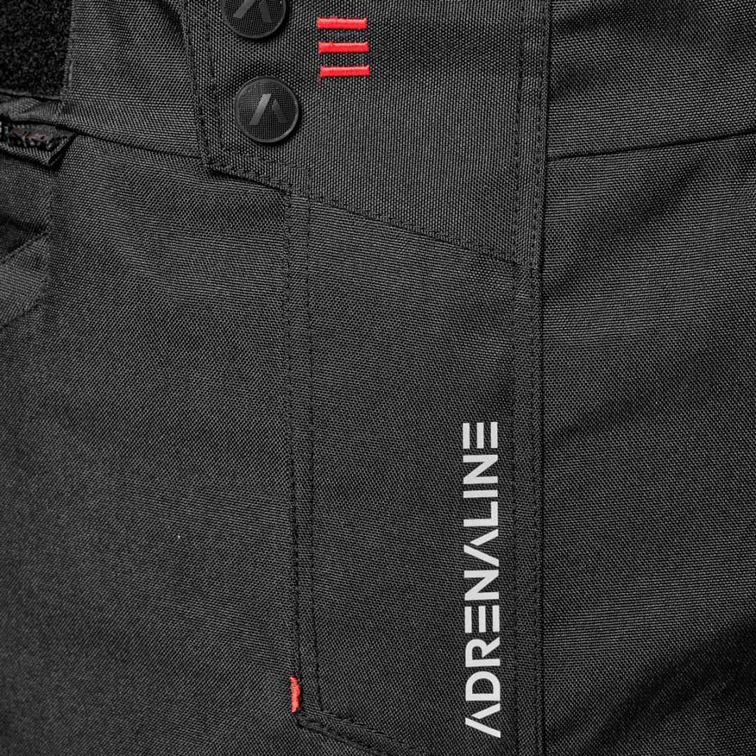 Текстилен мото панталон ADRENALINE SOLDIER BLACK — снимка 4