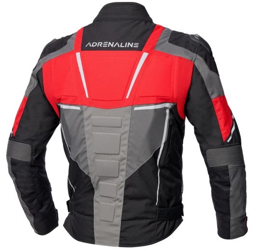 Текстилно мото яке ADRENALINE SCORPIO BLACK/RED/GRAY — снимка 3