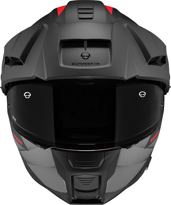 Каска SCHUBERTH E2 DEFENDER RED — снимка 5