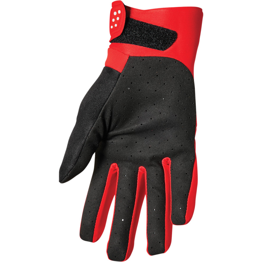 Зимни мотокрос ръкавици THOR SPECTRUM RED/WHITE COLD WEATHER_2