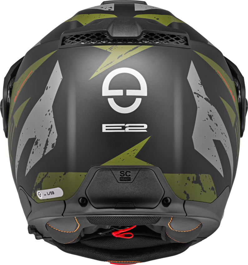 Каска SCHUBERTH E2 EXPLORER GREEN — снимка 3
