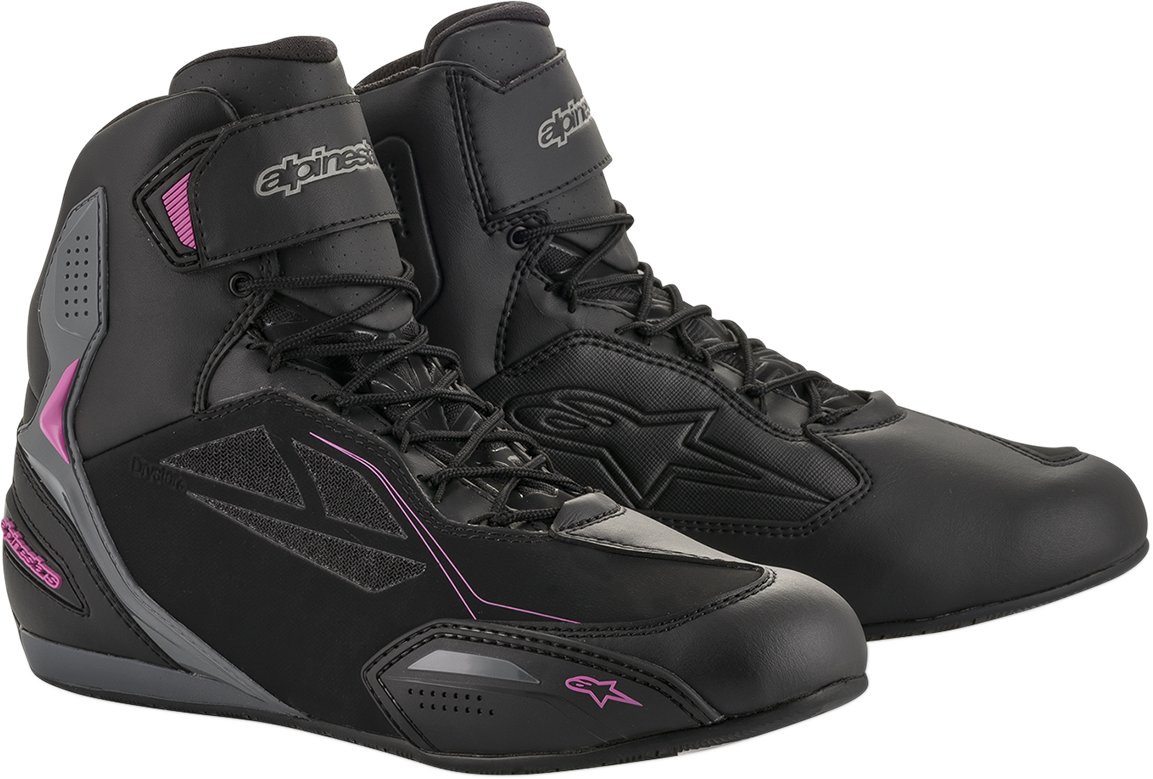 Дамски мото боти ALPINESTARS Stella Faster-3 Drystar® BLACK/PINK 1