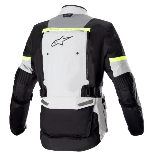 Текстилно мото яке ALPINESTARS Bogota Pro Drystar® GREY/FLUO GREY/YELLOW — снимка 2