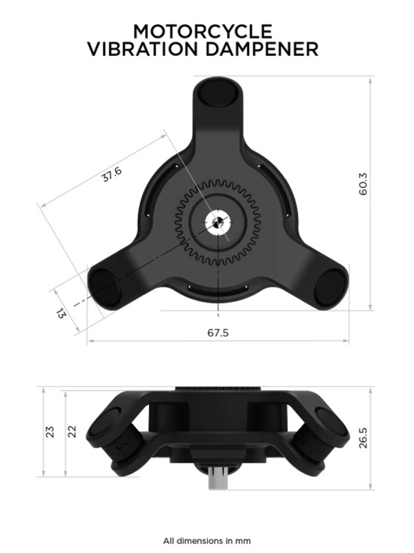 Вибрационен демпфер QUAD LOCK 1
