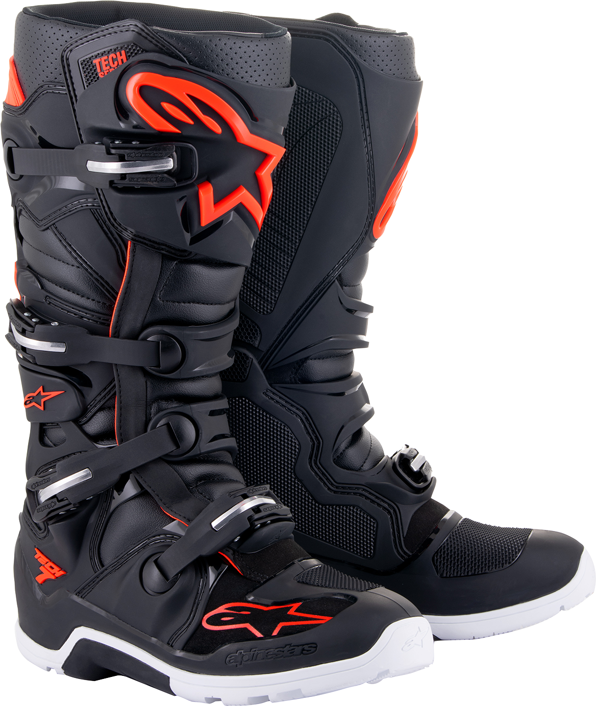 Мотокрос ботуши ALPINESTARS TECH 7 Enduro BLACK/RED