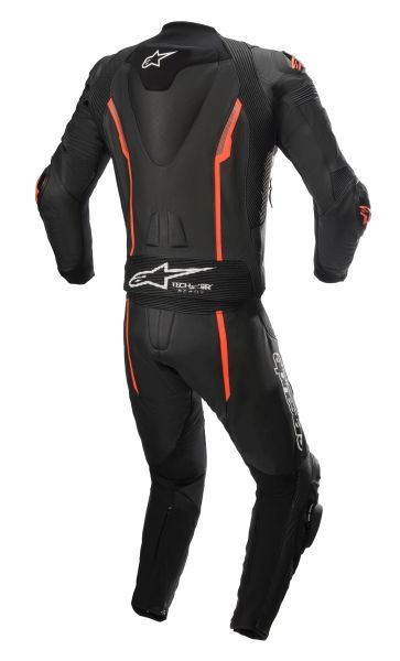 КОЖЕН ЕКИП ALPINESTARS Coveralls MISSILE V2 BLACK/FLUO RED 2PC — снимка 2