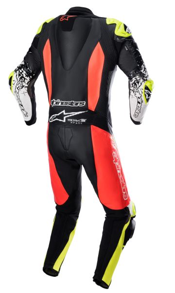 Кожен екип ALPINESTARS GP TECH V4 BLACK/RED/YELLOW — снимка 2