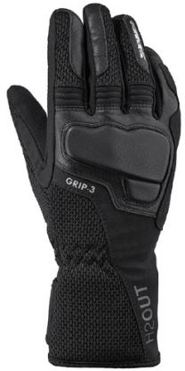 Текстилни мото ръкавици SPIDI GRIP 3 H2OUT Black