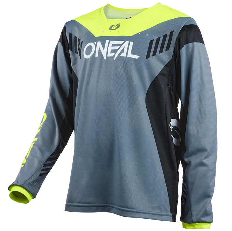 Детско вело джърси O'NEAL ELEMENT HYBRID V.22 GRAY/NEON YELLOW 1