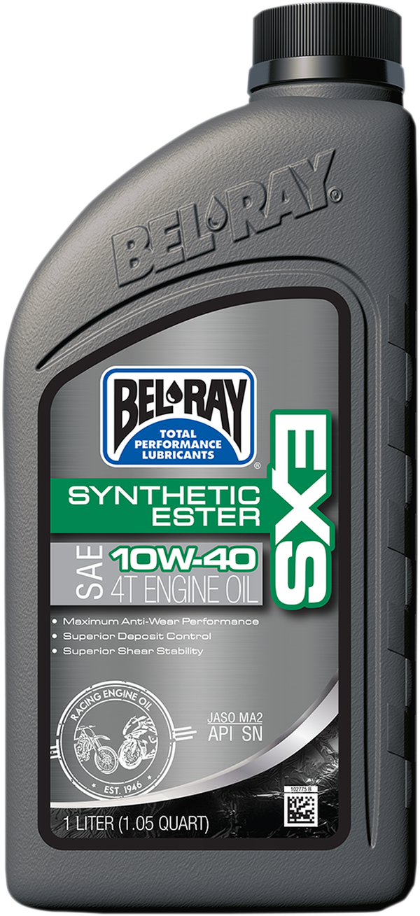 Масло BEL-RAY EXS Synthetic Ester 4T 10W-40 1L