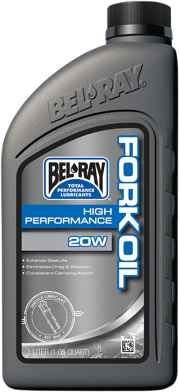 Масло BEL-RAY High-Performance Fork Oil 20W - 1 Литър