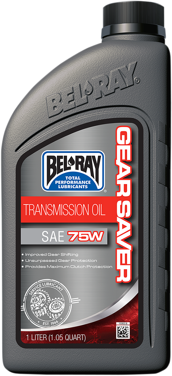 Трансмисионно масло BEL-RAY Gear Saver Transmission Oil 75W - 1 Литър