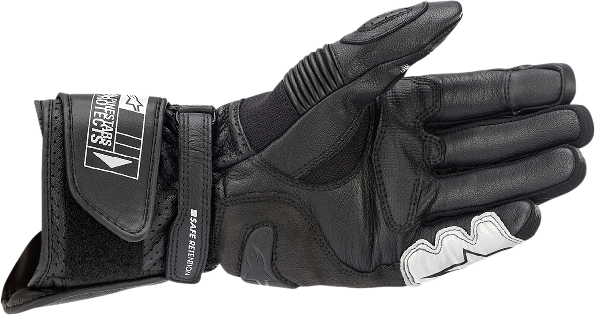 Мото ръкавици ALPINESTARS SP-2 V3 BLACK/WHITE — снимка 2
