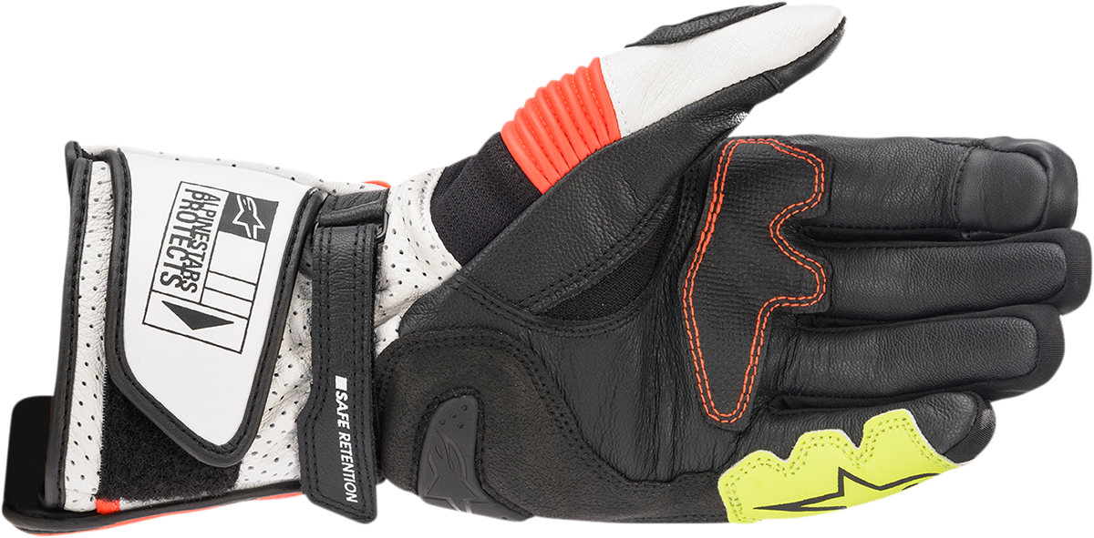 Мото ръкавици ALPINESTARS SP-2 V3 WHITE/RED — снимка 2