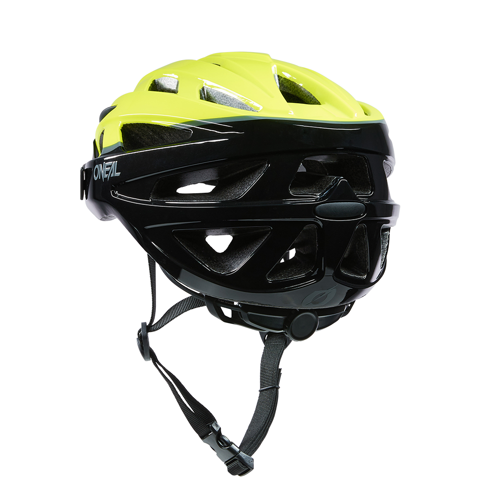 Вело каска O'NEAL OUTCAST SPLIT V.22 BLACK/NEON YELLOW — снимка 2