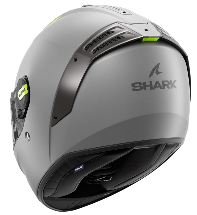 Каска SHARK SPARTAN RS SILVER/YELLOW FLUO MATT — снимка 3