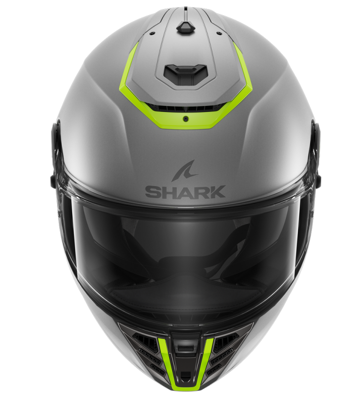 Каска SHARK SPARTAN RS SILVER/YELLOW FLUO MATT — снимка 2