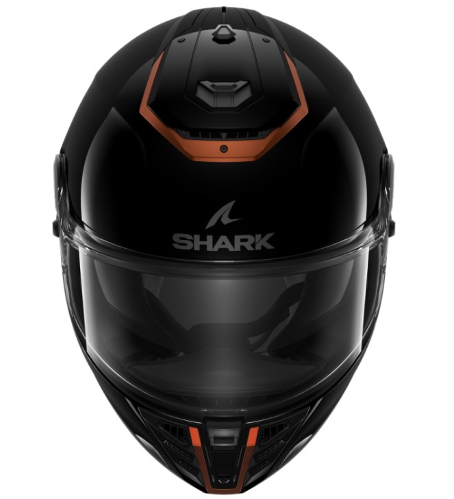Каска SHARK SPARTAN RS BLACK/COPPER GLOSS — снимка 3