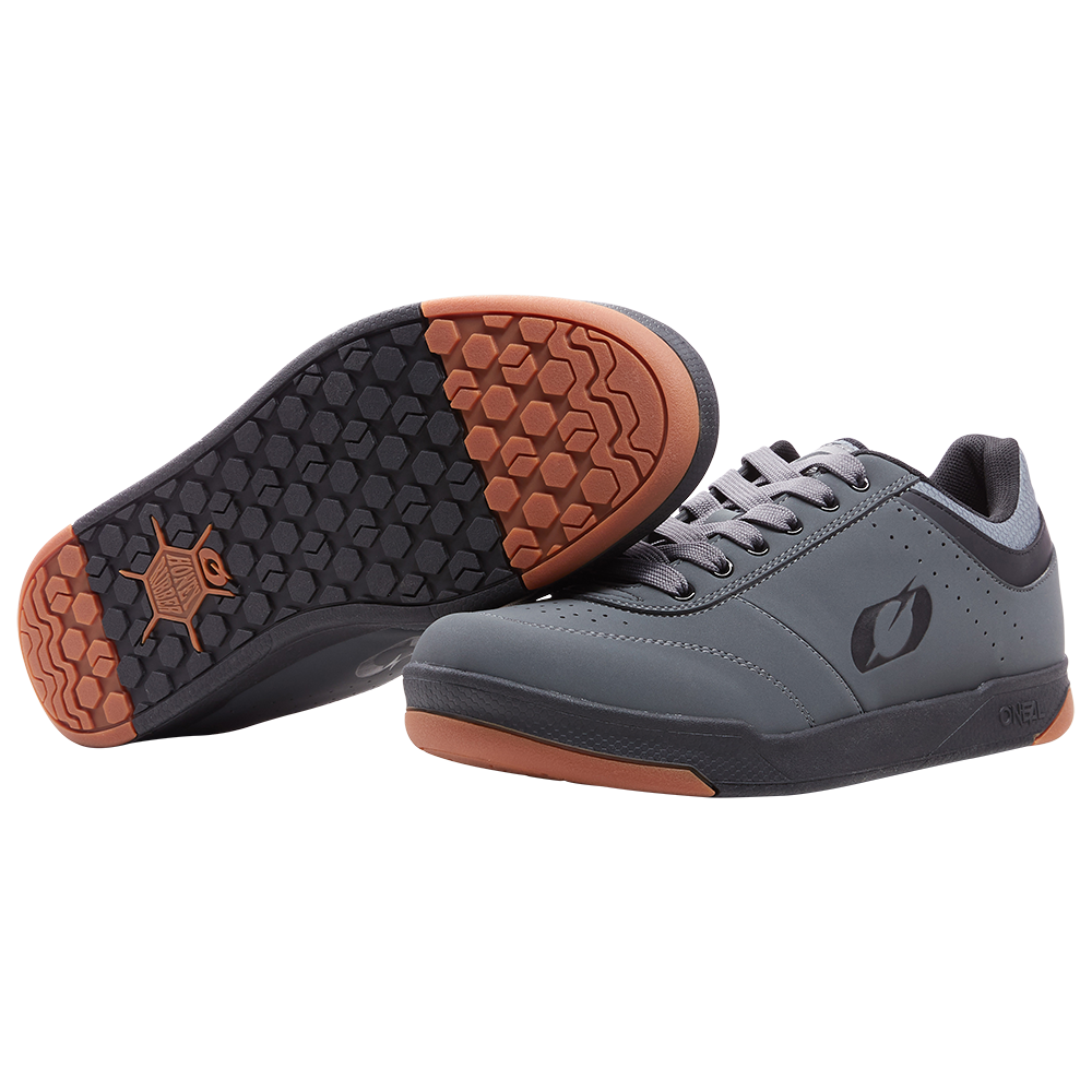 Вело обувки O'NEAL PUMPS FLAT V.22 GRAY/BLACK — снимка 2