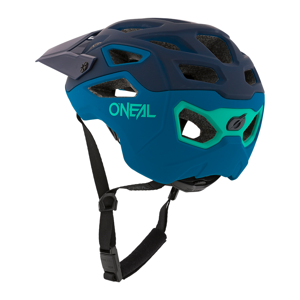 Вело каска O'NEAL PIKE SOLID BLUE/TEAL — снимка 2