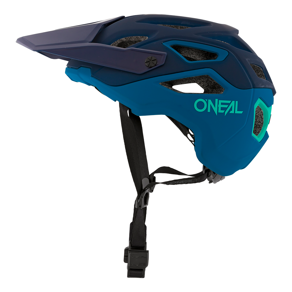 Вело каска O'NEAL PIKE SOLID BLUE/TEAL — снимка 3