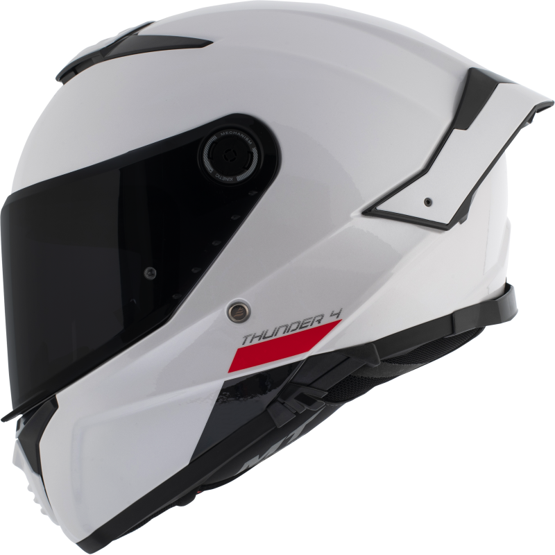 Каска MT THUNDER 4 SV WHITE — снимка 2