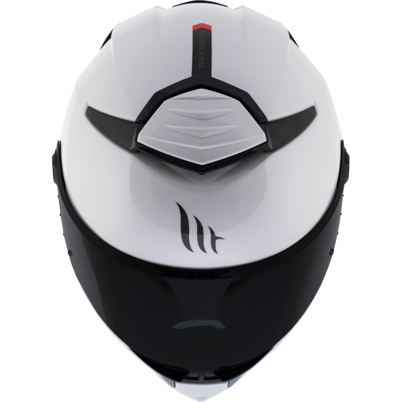 Каска MT THUNDER 4 SV WHITE — снимка 4