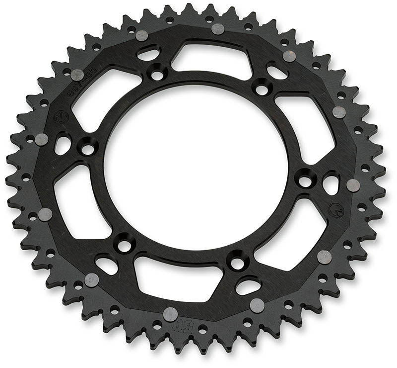 Двукомпонентно зъбно колело MOOSE 1210-895-48 BLACK 1