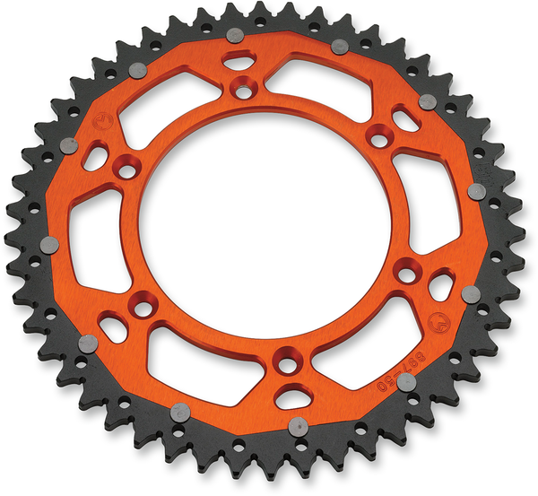 Двукомпонентно зъбно колело MOOSE 1210-897-49 ORANGE 1