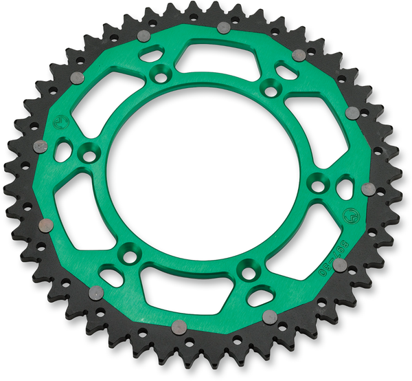 Двукомпонентно зъбно колело MOOSE 1210-460-49 GREEN — снимка 2