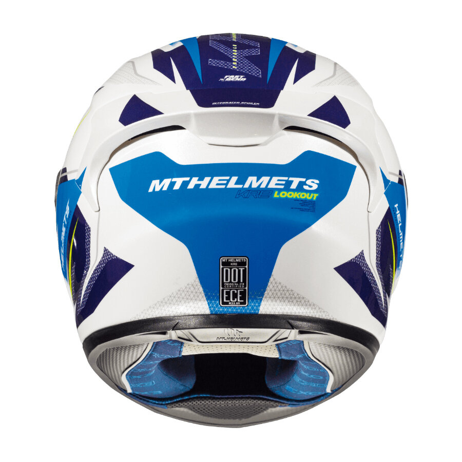 КАСКА MT KRE LOOKOUT G6 GLOSS PEARL WHITE — снимка 4