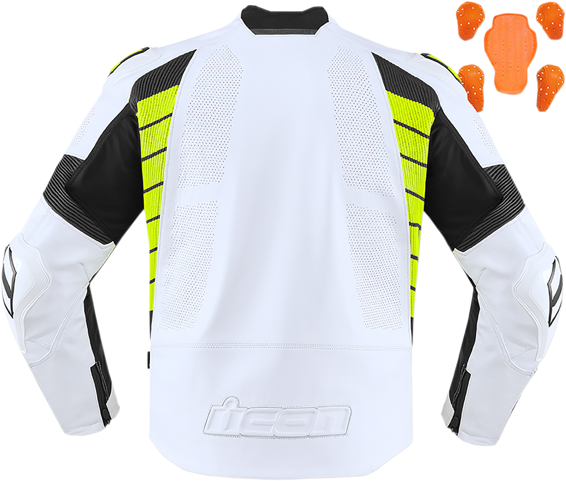 Мото яке ICON HYPERSPORT2 PRIME HI-VIZ — снимка 2