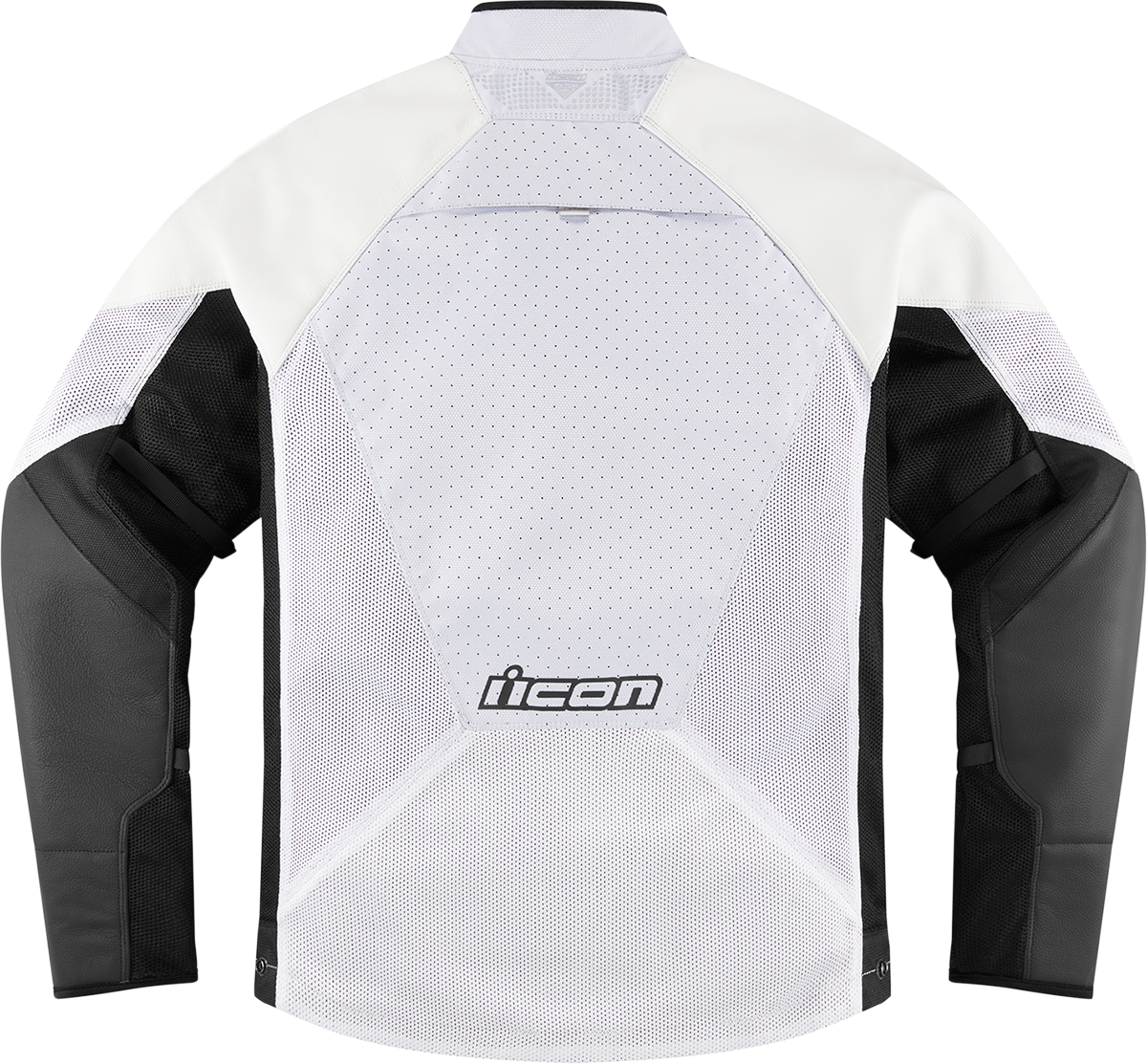Мото яке ICON MESH AF LEATHER CE WHITE — снимка 2